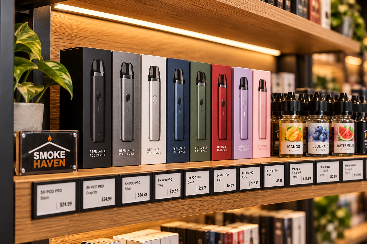 Concept visual: product on shelf