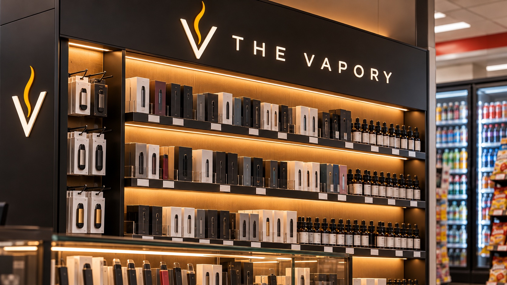 The Vapory retail concept visualization